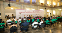 Firman Gobierno de Oaxaca y STPEIDCEO Convenio del Pliego Petitorio 2024
