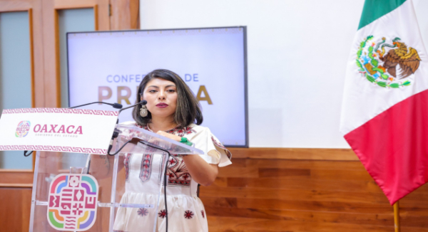 Designa Gobernador de Oaxaca a Anahí Sarmiento Pérez como titular de la Secretaría de las Mujeres