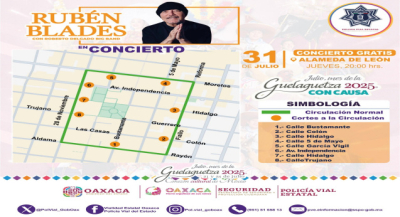 Refuerza Policía Vial Estatal seguridad vial por concierto de Rubén Blades en la Alameda de León