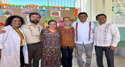 Refrendan Claudia Sheinbaum y Salomón Jara coordinación en favor de la salud de las familias