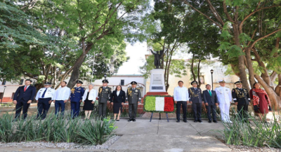 Resalta Salomón Jara la libertad y justicia en el 215 Aniversario del Inicio de la Independencia Nacional