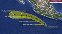 Emite Protección Civil recomendaciones por potencial ciclón tropical Cuatro - E