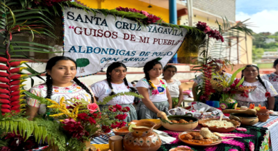 Concluyen Ferias Regionales Gastronómicas en la Sierra de Juárez