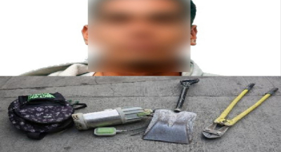 Policía Municipal detiene a una persona por el presunto delito de robo