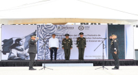 Asiste Gobernador de Oaxaca a la ceremonia de posesión de nuevo Coordinador Estatal de la Guardia Nacional