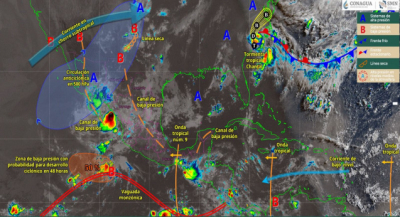 Persistirán lluvias y tormentas aisladas en Oaxaca durante este domingo