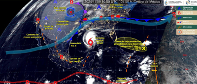 Se pronostican lluvias dispersas en algunas regiones de Oaxaca para este sábado