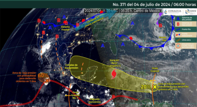 Lluvias con tormentas para la tarde de este jueves en Oaxaca: Protección Civil