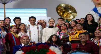 Se presenta la Guelaguetza 2025 en "La Mañanera del Pueblo"