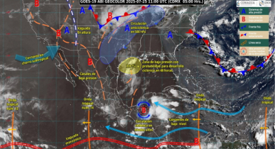 Se prevén lluvias con tormentas eléctricas en algunas regiones de Oaxaca