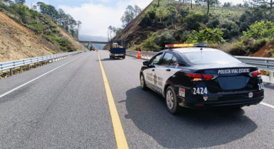 Se habilita un carril de circulación por deslave en la carretera Barranca Larga-Ventanilla