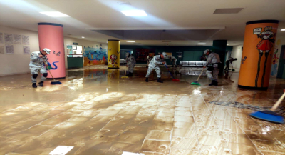 Evacuan Hospital de la Niñez Oaxaqueña por encharcamiento de instalaciones