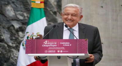 Presidente AMLO inaugura Cuarta Sección del Bosque de Chapultepec y Línea 3 de Cablebús