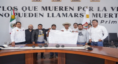 Logra Sego firma de conciliación agraria entre Santa María Yosoyúa y San Pedro el Alto y pone fin a conflicto de dos décadas