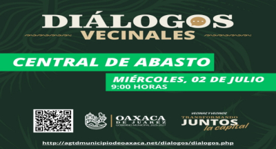 Gobierno municipal invita a Diálogos Vecinales en la Central de Abasto
