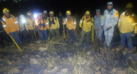 Controlado al 100% incendio de pastizales en Santa Cruz Xoxocotlán: Coesfo