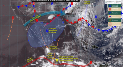 Se mantendrá el temporal lluvioso este jueves en gran parte de Oaxaca