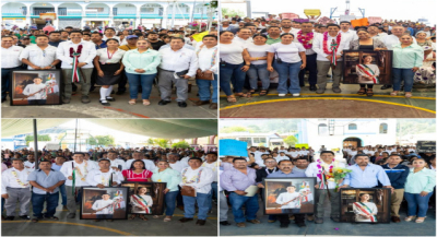 Gobernador Salomón Jara realiza gira por la Sierra Sur y anuncia inversiones millonarias en infraestructura, vivienda y bienestar