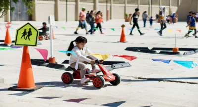 Cerca de mil familias disfrutan de la Diverti Ruta en el Parque Primavera Oaxaqueña