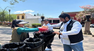 Implementan operativo de atención en el Centro Histórico de Oaxaca de Juárez durante Semana Santa