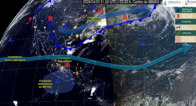 Aumenta la probabilidad de lluvias para Oaxaca este domingo
