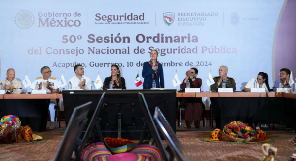 Presidenta Claudia Sheinbaum hace llamado a gobernadores y gobernadoras a trabajar en coordinación a favor de la seguridad del país