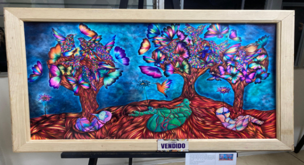 Exponen muestra pictórica de mujeres privadas de la libertad