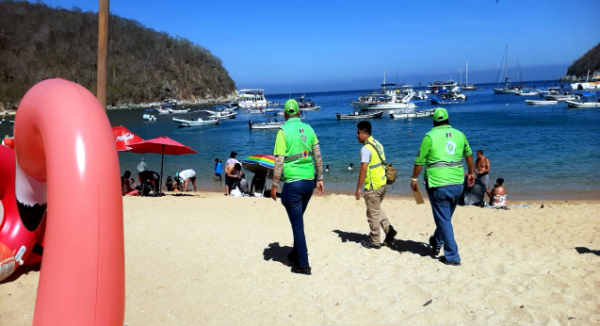 Protección Civil vigila playas, ríos, balnearios y carreteras por temporada vacacional de Semana Santa