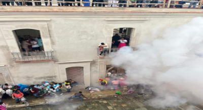 Brindan atención a personas lesionadas por quema de fuegos artificiales