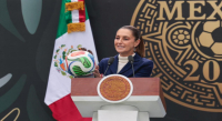Presidenta Claudia Sheinbaum presenta la Copa Mundial FIFA 2026; “es momento para compartirle al mundo lo que es México y el momento histórico que vive
