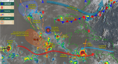 Onda Tropical 29 generará lluvias y tormentas en zonas montañosas de Oaxaca