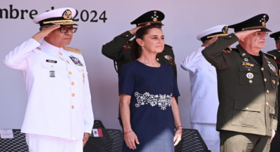 La armada de México es un baluarte de libertad, independencia y de democracia que contribuye al desarrollo nacional: presidenta Claudia Sheinbaum