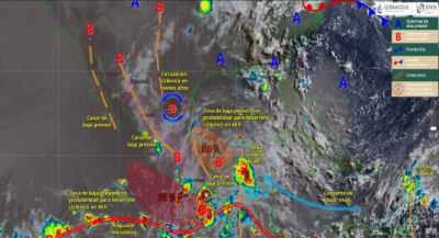 Pronostican lluvias y tormentas en Oaxaca durante este sábado