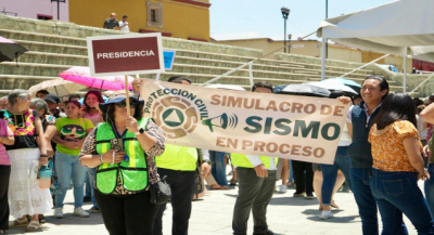Oaxaca de Juárez se suma al Primer Simulacro Nacional 2025