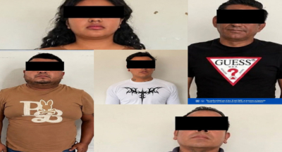 Vinculan a proceso a cinco personas por presunta célula de extorsión ligada a ASAEO