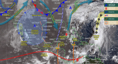 Pronostican lluvias ligeras a moderadas en gran parte de Oaxaca