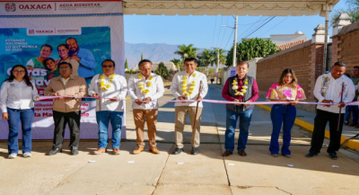 Inaugura Salomón Jara rehabilitación del sistema de drenaje sanitario en el Tule que beneficia a más de 8 mil habitantes