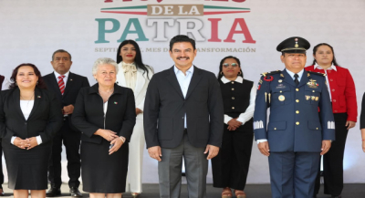 Destaca Ray Chagoya valores patrios en ceremonia del 15 de septiembre
