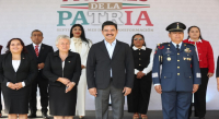Destaca Ray Chagoya valores patrios en ceremonia del 15 de septiembre