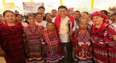 Con obras de infraestructura, Salomón Jara impulsa el desarrollo de San Felipe Usila