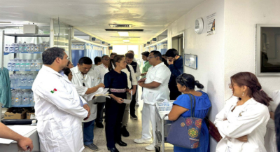 “Se atiende a todos”: Presidenta Claudia Sheinbaum visita a lesionados por accidente del Tren Interoceánico