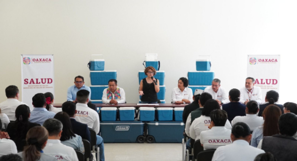 Más de 5 mdp para fortalecer acciones de vacunación en Oaxaca