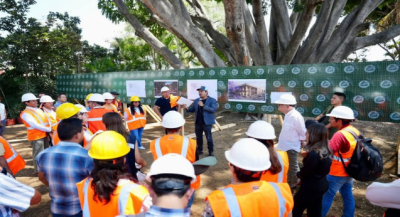 Autoridades municipales recorren proyecto “Parque Oaxaca” en la capital