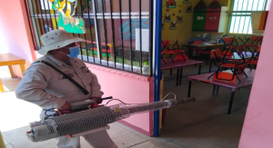 Continúa la Jornada Nacional de Lucha contra Dengue en la Mixteca
