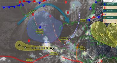 Persistirán lluvias fuertes en distintas regiones de Oaxaca