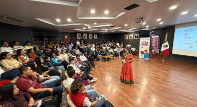 Encabeza titular de Sebienti conversatorio Diálogo Joven con la juventud oaxaqueña