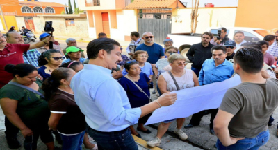 Supervisan trabajos previos para rehabilitación del Circuito Nororiente en Oaxaca de Juárez