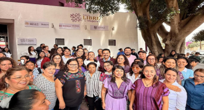 Oaxaca de Juárez da un paso firme por la igualdad: inauguran centro para mujeres en situación de violencia