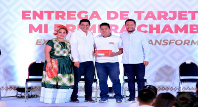 Con la entrega de mil 500 tarjetas del programa Mi Primera Chamba, Salomón Jara abre oportunidad laboral a jóvenes