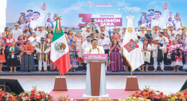 Anuncia Gobernador de Oaxaca 20 compromisos claves para consolidar la transformación del estado¨